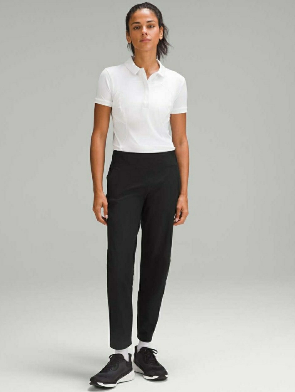 Lululemon Warpstreme Multi-Pocket Mid-Rise Golf Pant 28" Black - Size 12
